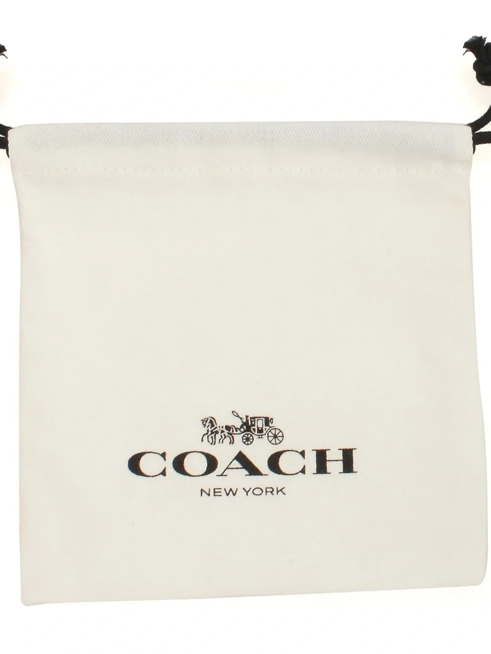 Coach Gold Pavé Rexy Charm Huggie Drop Earrings w/Dustbag NWT - Picture 8 of 8